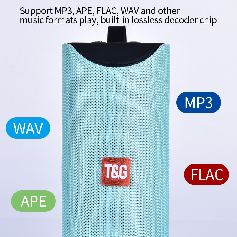 Bluetooth Portable Speaker Best Sellers Car Accessories Color : Black|Blue|Orange|Silver