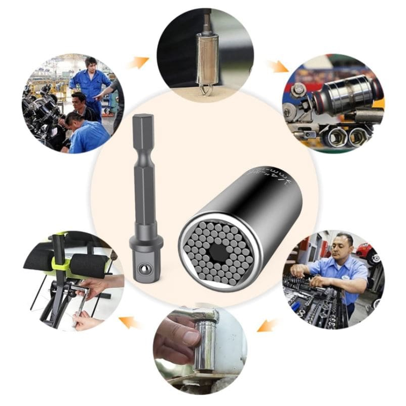 Universal Torque Wrench Head Set Car Repair & Specialty Tools