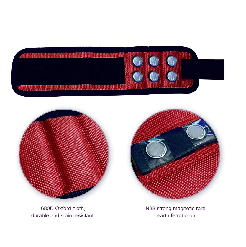 Magnetic Wristbands Car Repair & Specialty Tools Color : Red|Black