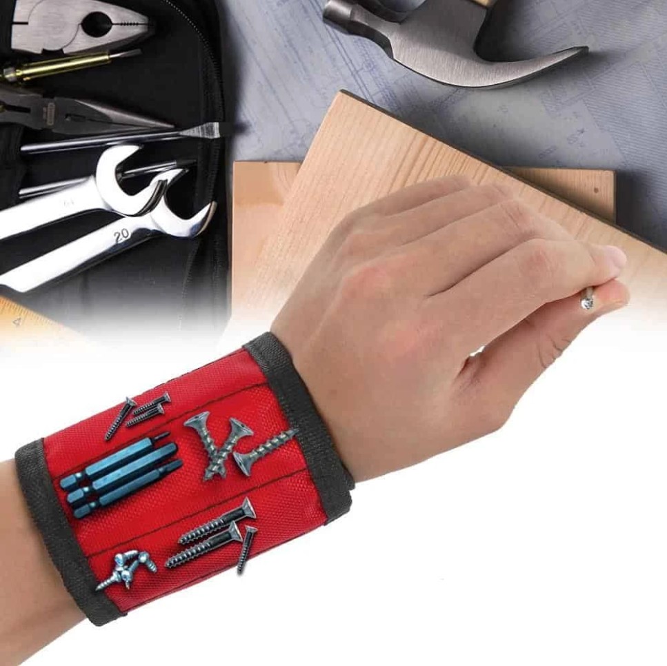 Magnetic Wristbands Car Repair & Specialty Tools Color : Red|Black