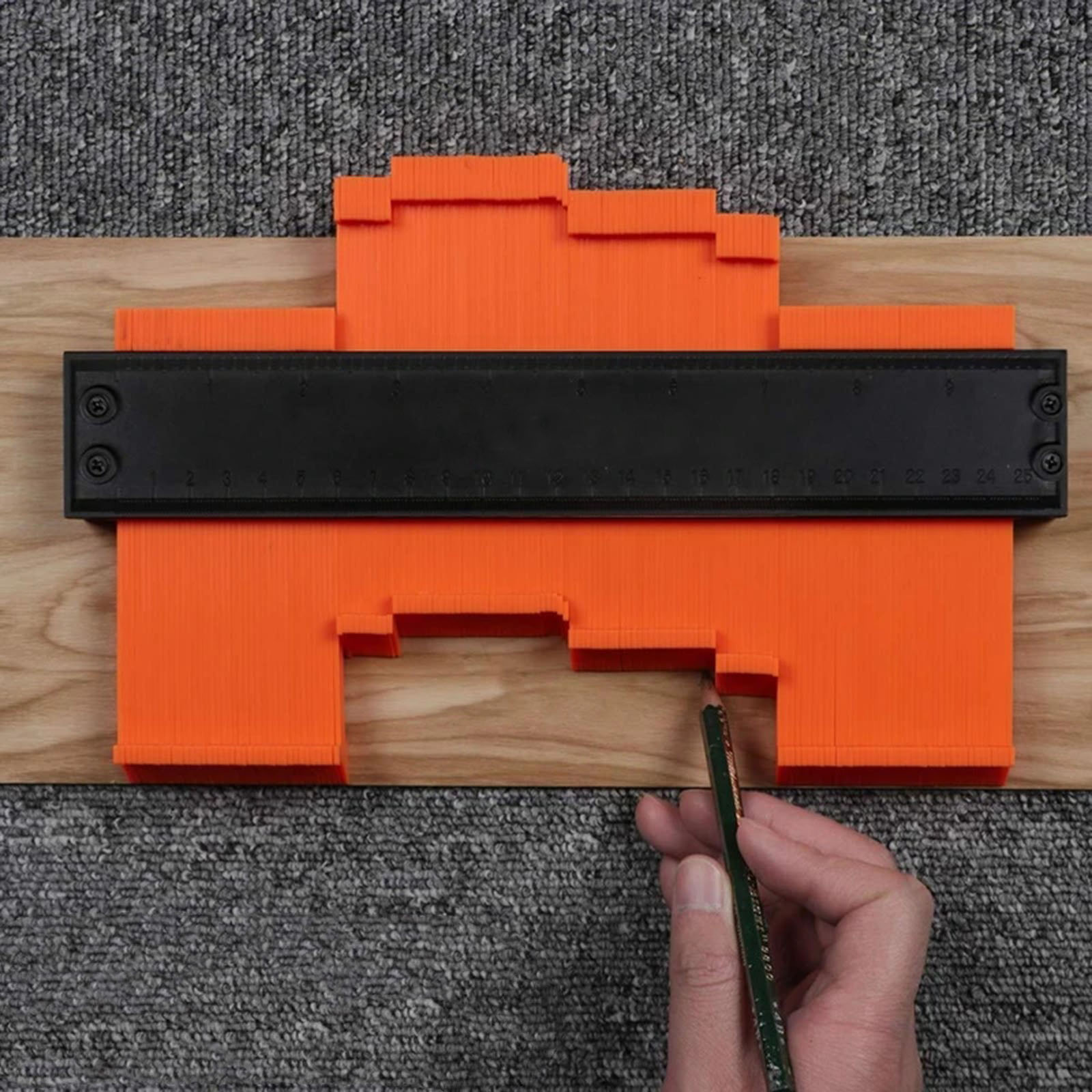 Contour Gauge Profile Tool Car Repair & Specialty Tools Size : 5 inches|10 inches