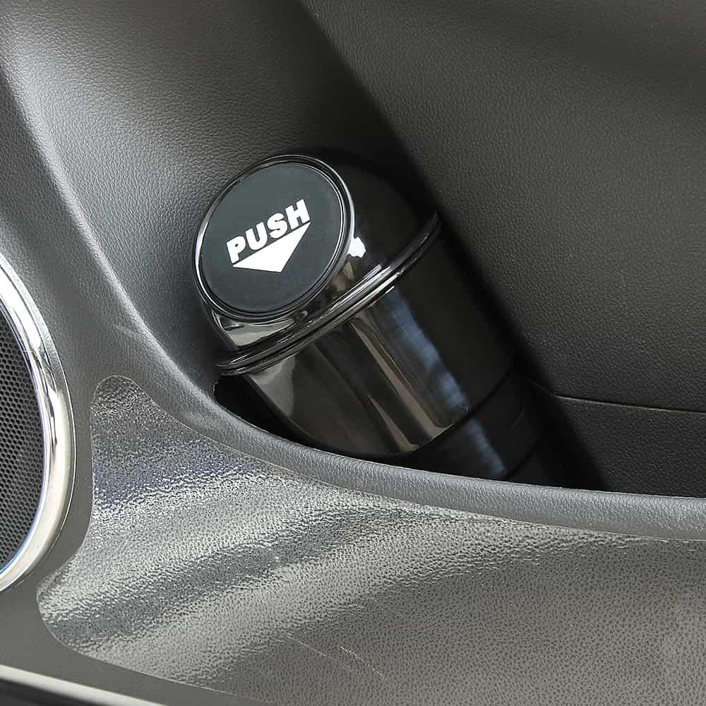 Mini Car Trash Bin Best Sellers Car Organizers Color : Black|Red|Blue|Yellow