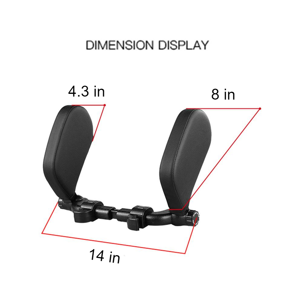 Car Seat Headrest Pillow Best Sellers Car Organizers Color : Black|Beige