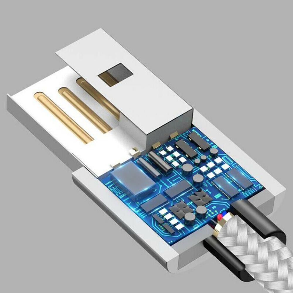 Indestructible Magnetic 3-in-1 Cable Car Accessories Plug Type : For Micro USB|For iPhone|For Type C