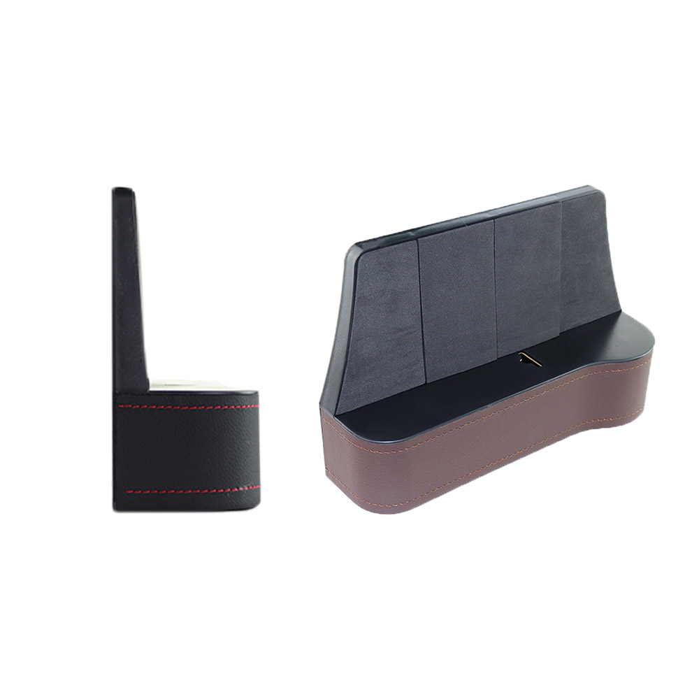 Multifunctional Car Seat Organizer Set (Left & Right) Best Sellers Car Organizers Color : Black|Beige|Brown|Red