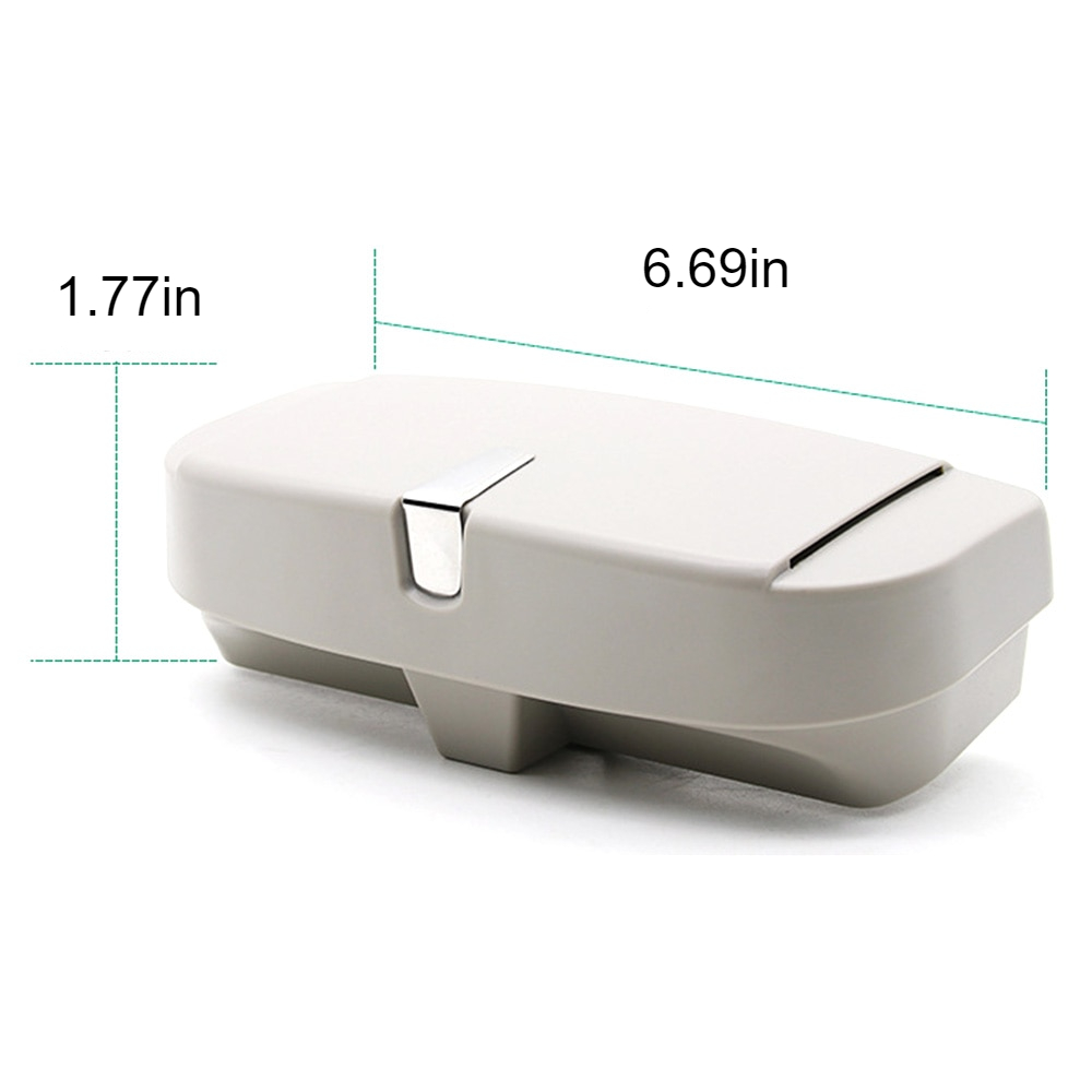 Magnetic Car Sunglasses Case Best Sellers Car Organizers Color : Black|Gray|Pink|Beige